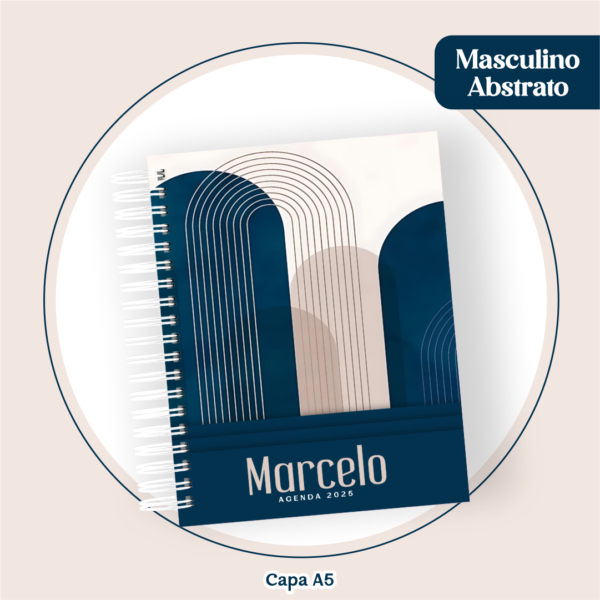 Agenda Masculina Abstrata