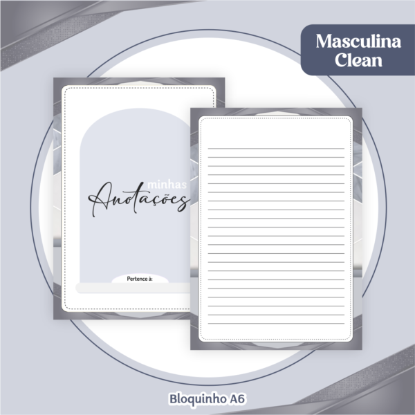 Agenda Masculina Clean - Image 4