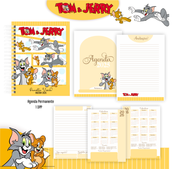 Agenda Tom e Jerry