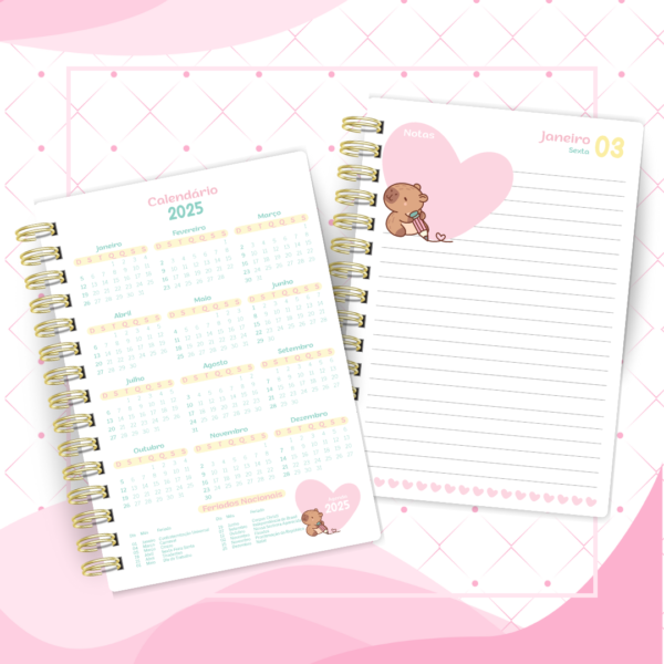 Agenda Capivara Baby - Image 4